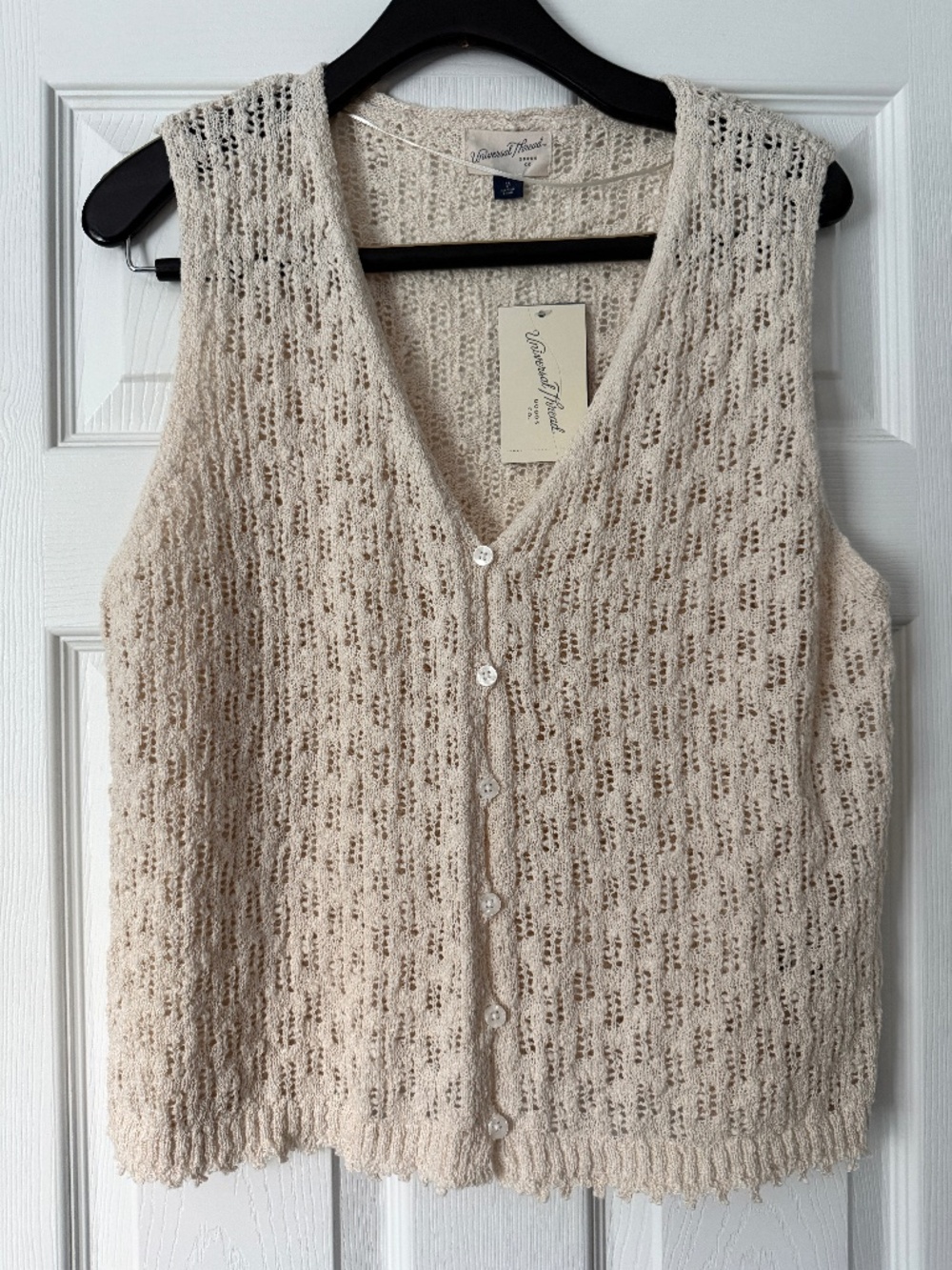 NWT Universal Thread crochet vest/top size M
